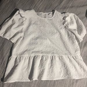 Express Peplum Blouse sz XL